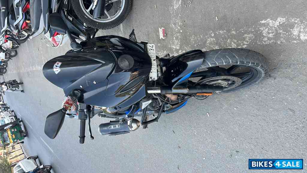 Black Blue Bajaj Pulsar 220F BS6