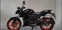 Matte Black TVS Apache RTR 160 4V Special Edition