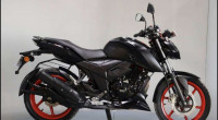 Matte Black TVS Apache RTR 160 4V Special Edition