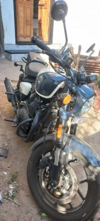 Stencil White Royal Enfield Shotgun 650