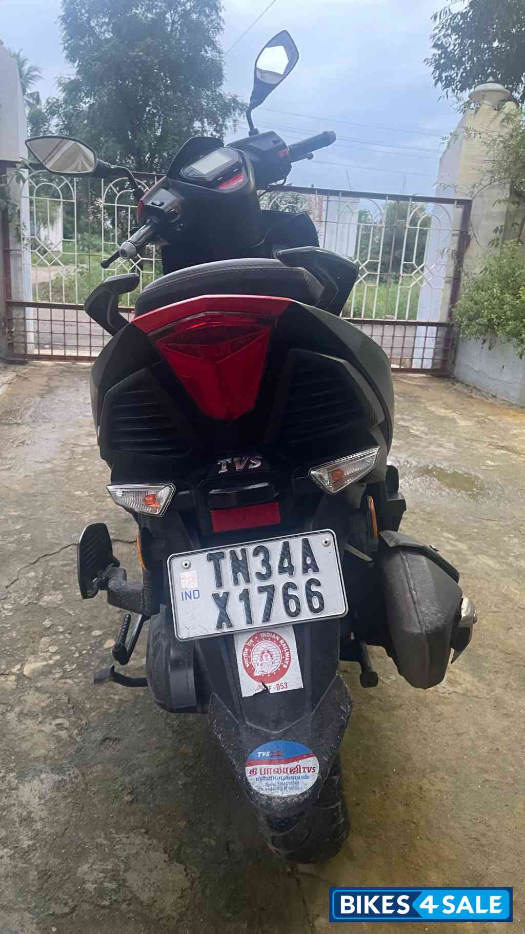 Red TVS NTORQ 125 Race Edition BS6