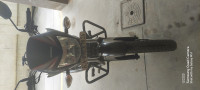 Black Honda Shine 125
