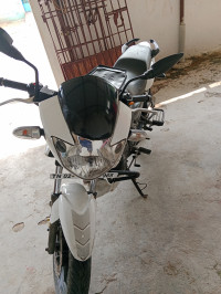 White And Black TVS Apache RTR 180