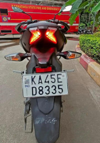 Ebony Black Blue Bajaj Pulsar P150 Twin Disc Split Seat