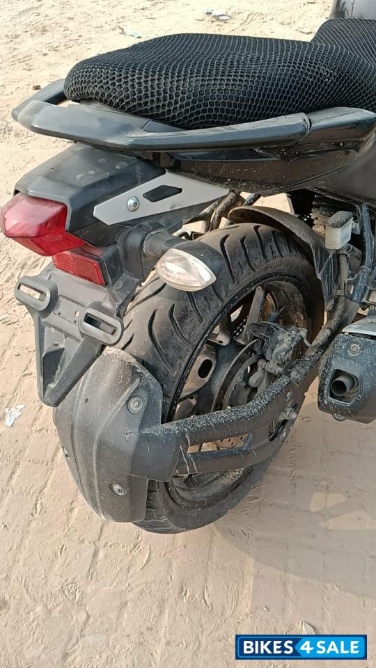 Black Yamaha FZ FI V3 BS6