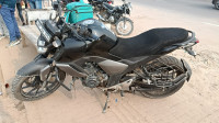 Black Yamaha FZ FI V3 BS6