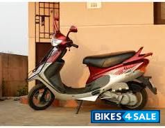 Red TVS Scooty Pep