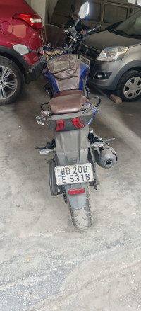 Blue Bajaj Dominar 400 Disc
