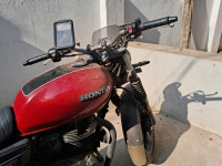 Red Honda CB350RS