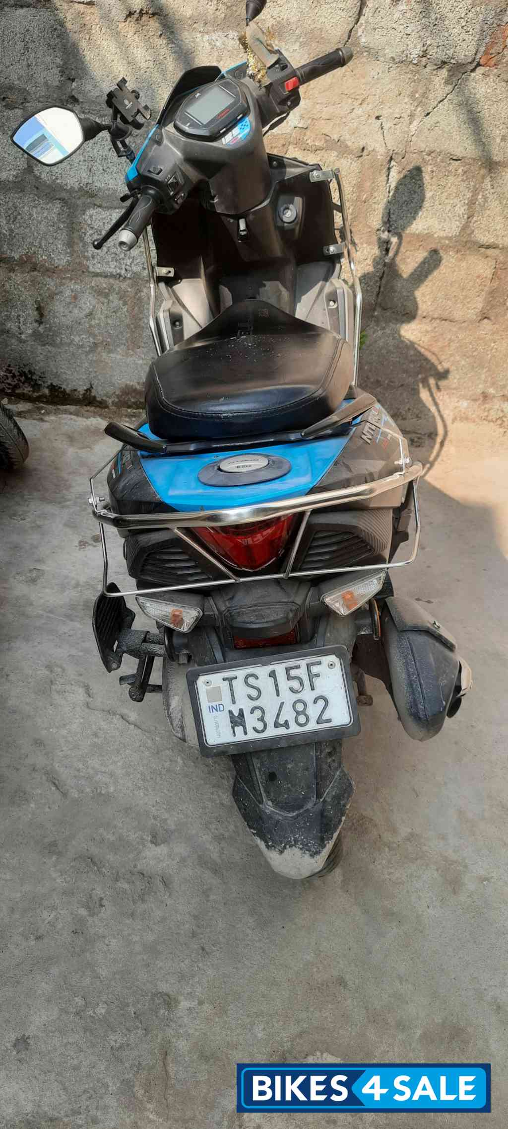 Marine Blue TVS NTORQ 125 Race Edition