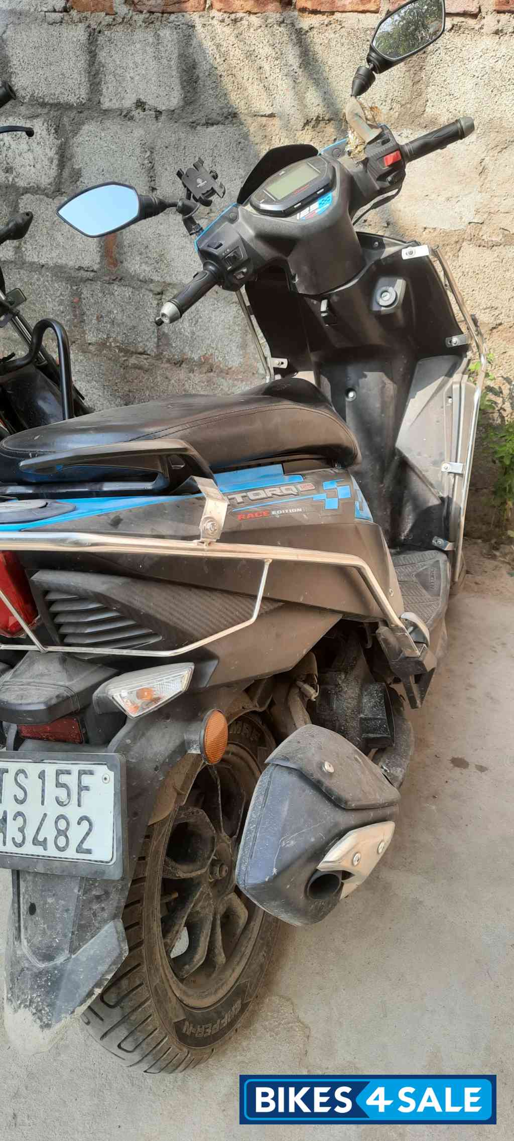 Marine Blue TVS NTORQ 125 Race Edition