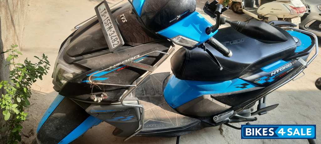 Marine Blue TVS NTORQ 125 Race Edition