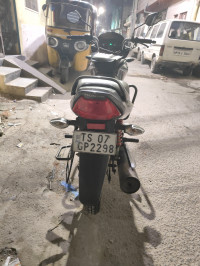 Silver And Red Honda CB Shine