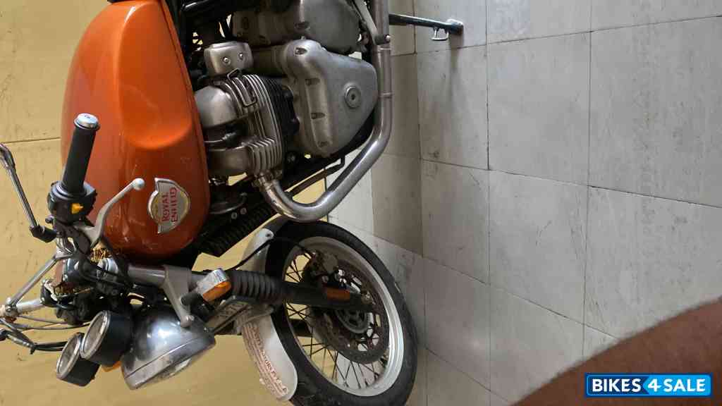 Orange Crush Royal Enfield Interceptor 650 Twin