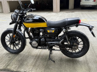 Black And Yellow Honda CB350RS