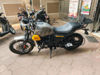 Grey Yellow Royal Enfield Scram 411
