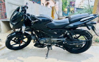 Black Bajaj Pulsar 125 Split Seat