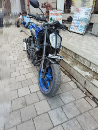 Black,blue KTM Duke 250