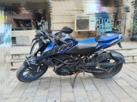 Black,blue KTM Duke 250