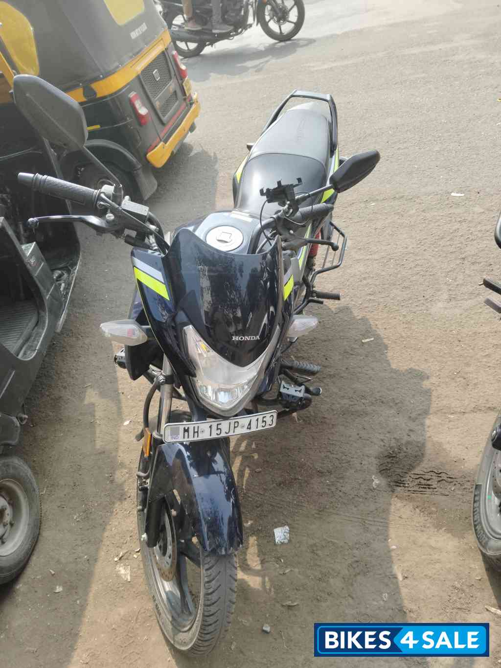 Deep Blue Honda SP 125 BSVI