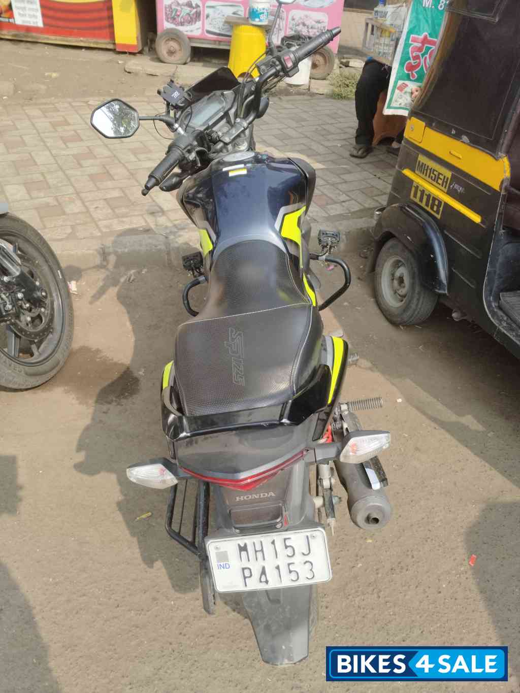 Deep Blue Honda SP 125 BSVI