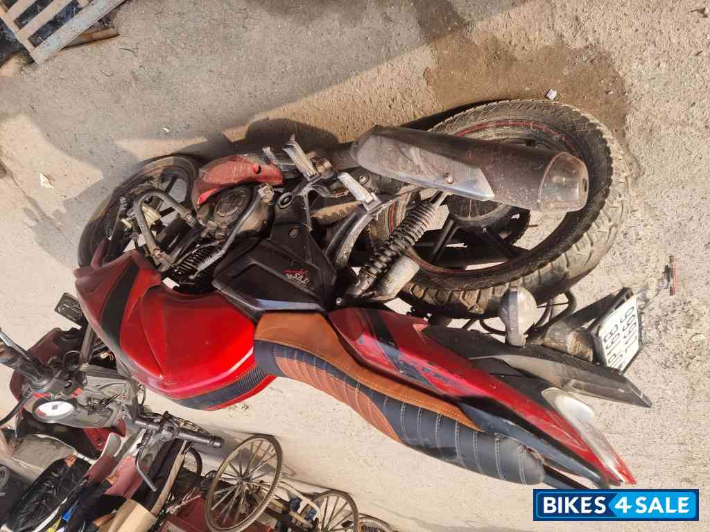 Matte Red TVS Apache RTR 160