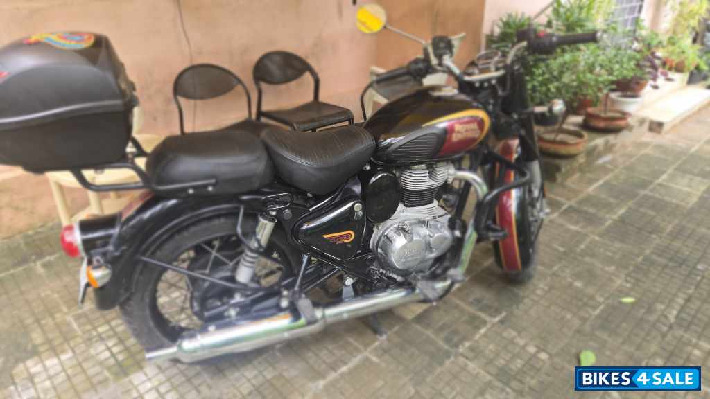 Halcyon Black Royal Enfield Classic 350 Single Channel BS6