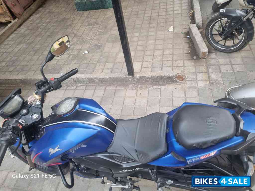 Blue TVS Apache RTR 200 4V ABS