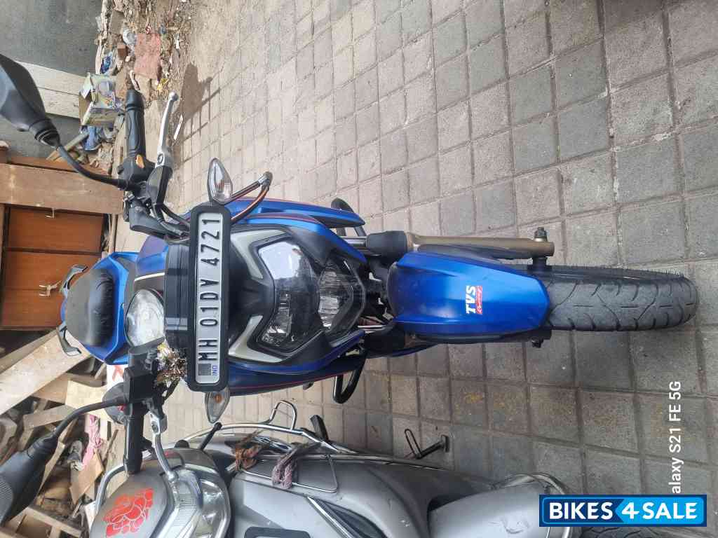 Blue TVS Apache RTR 200 4V ABS