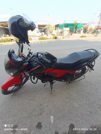 Red Black Hero Glamour 125 Drum