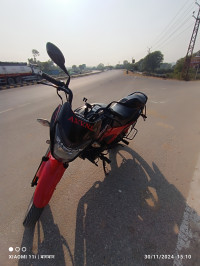 Red Black Hero Glamour 125 Drum