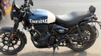Rebel Blue Royal Enfield Hunter 350 Metro