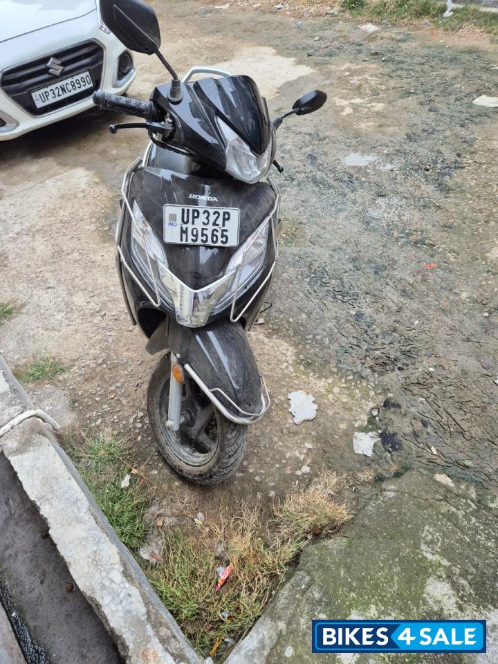 Black Honda Activa 6G H-smart