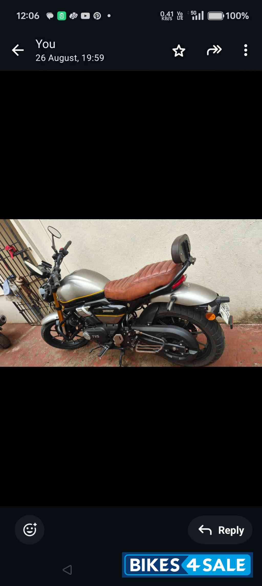 Galactic Grey TVS Ronin DS