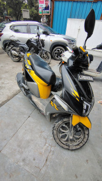 Yellow Black TVS NTORQ 125 Race Edition BS6