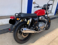 Red Royal Enfield Interceptor 650 Twin