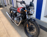 Red Royal Enfield Interceptor 650 Twin