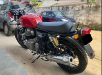 Red Royal Enfield Interceptor 650 Twin