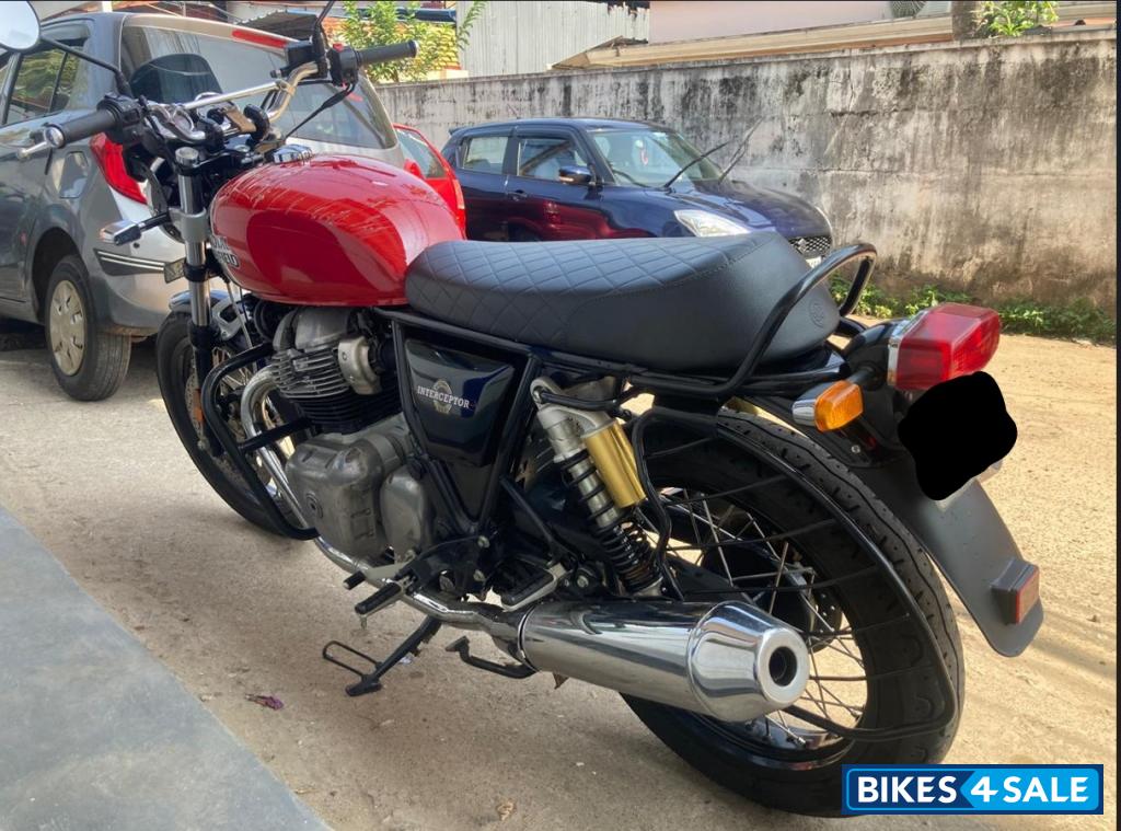 Red Royal Enfield Interceptor 650 Twin
