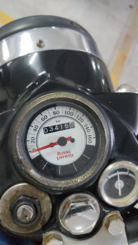 Blue Royal Enfield Bullet 350