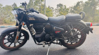 Stealth Black Royal Enfield Classic 350 Dual Channel BS6