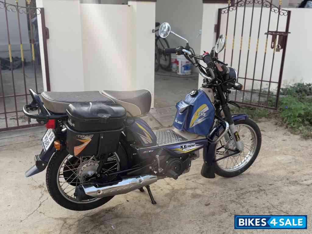 Delight Blue TVS XL100 Winner Edition