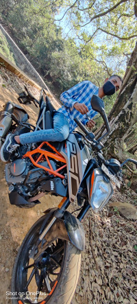 Black And Grey KTM Duke 250 2020