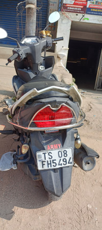 White Green Yamaha Cygnus Ray ZR