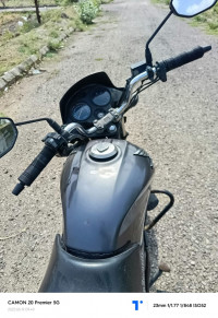 Grey Honda CB Shine