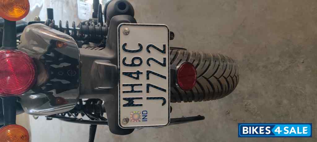 Royal Blue Royal Enfield Hunter 350 Metro