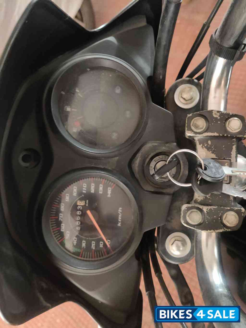 Black Honda Shine 125 Disc