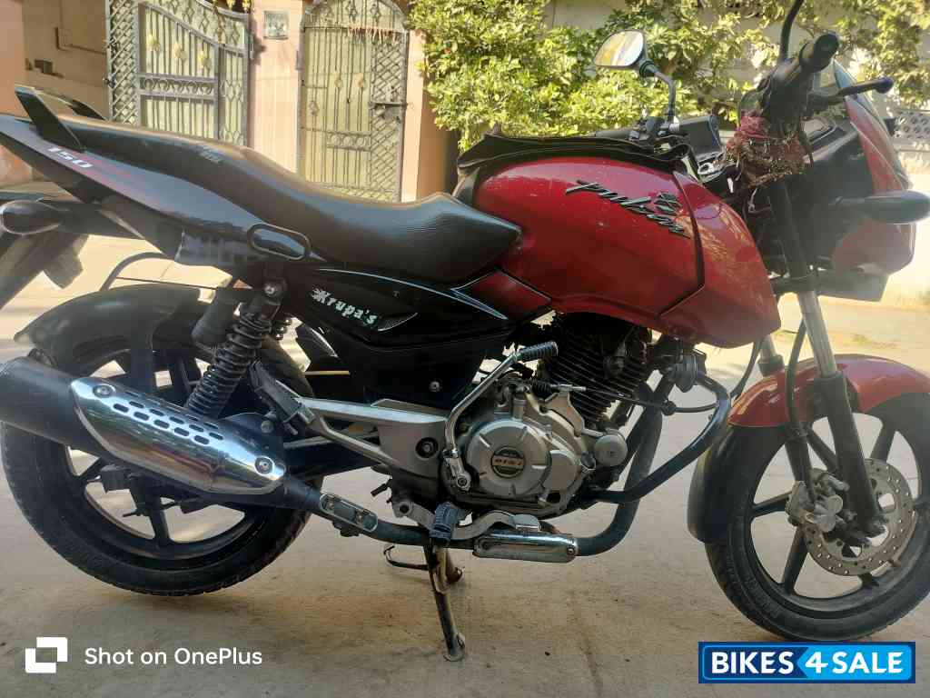 Red Bajaj Pulsar 150 DTSi