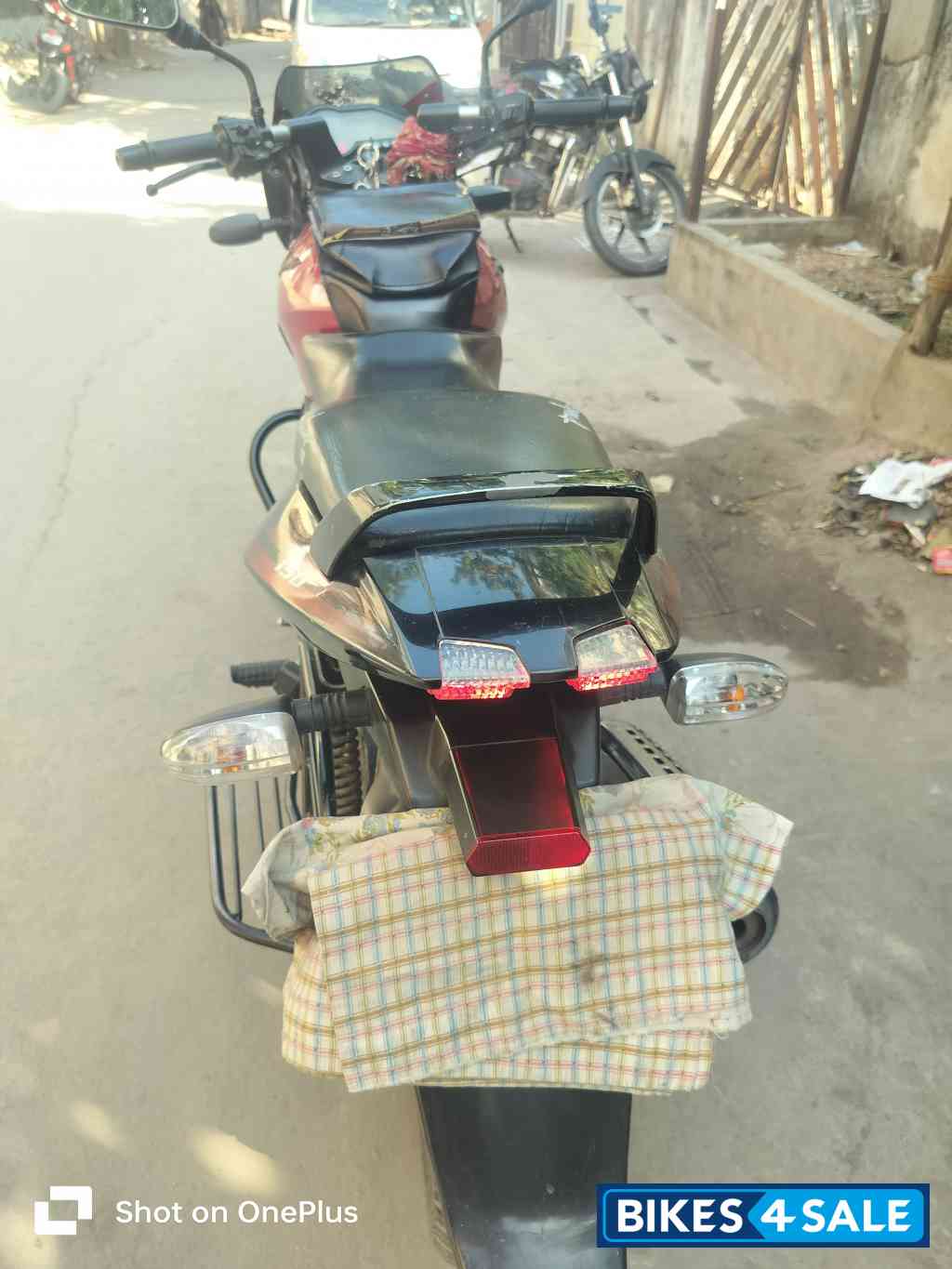 Red Bajaj Pulsar 150 DTSi