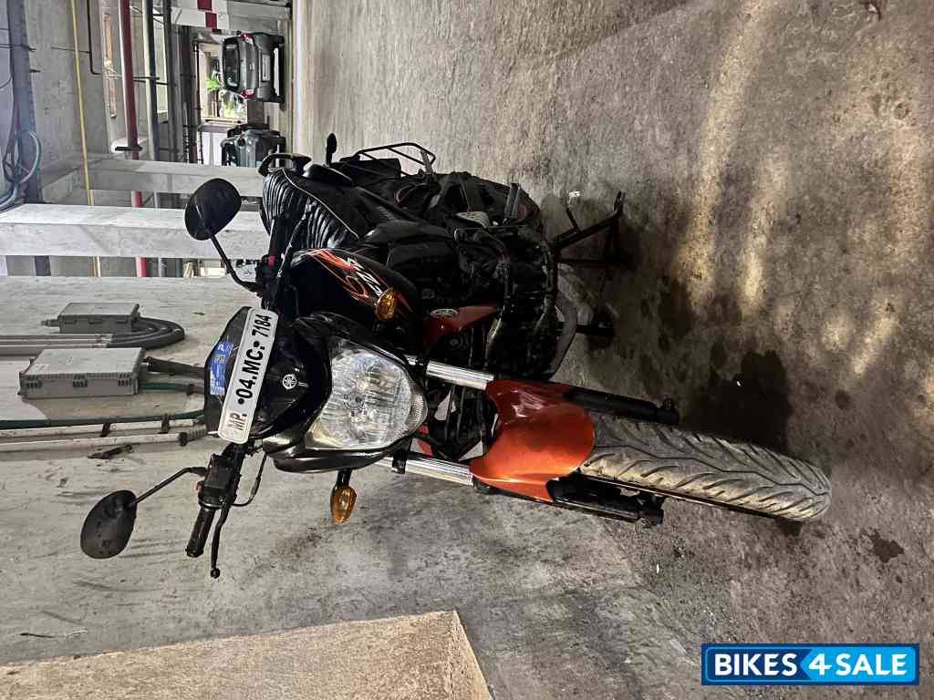 Orange And Black Yamaha FZ-S